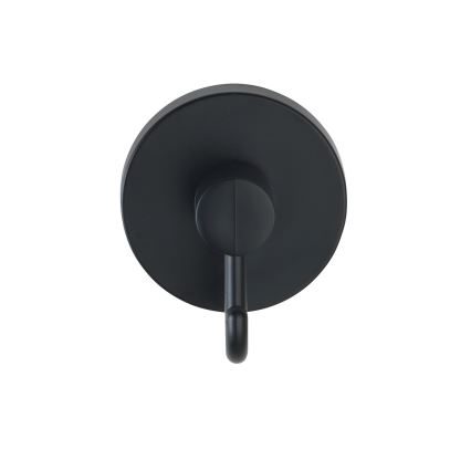 WENKO 24730100-Γάντζος VACUUM-LOC στρογγυλός 6x6,7 cm μαύρος