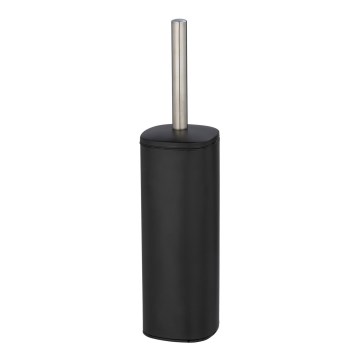 WENKO 24778100 - Βούρτσα τουαλέτας ALASSIO 9,3x39,2 cm ανοξείδωτο/μαύρο