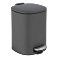 WENKO 24780100 - Καλάθι ALASSIO 20,5x27 cm γκρίζο/μαύρο