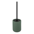 WENKO 24808100 - Βούρτσα WC BELLUNO 11,5x42 cm πράσινη/μαύρη