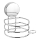 WENKO 24857100-Βάση για πιστολάκι STATIC-LOC + OSIMO 14x13 cm γυαλιστερό χρώμιο