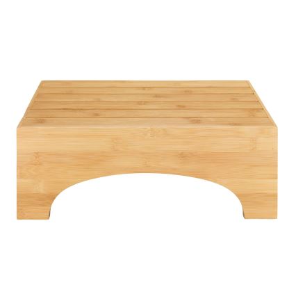 WENKO 24870100 - Σκαμπό BAMBUSA 40x30 cm, καφέ