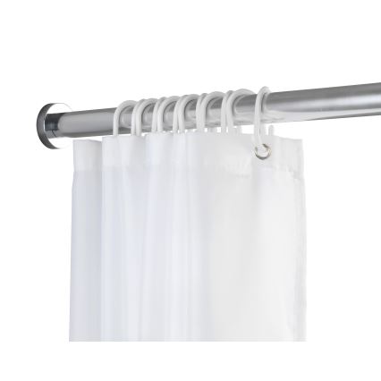 WENKO 24888100 - Ράβδος ντους LUZ 185x2,8 cm, ανοξείδωτο ατσάλι/γυαλιστερό χρώμιο