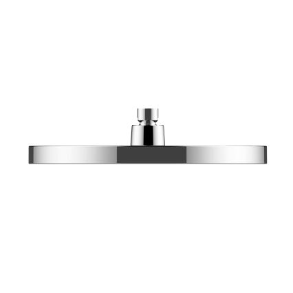 WENKO 24910100 - Κεφαλή ντους SOFTWATER 26x26 cm γυαλιστερό χρώμιο/μαύρο