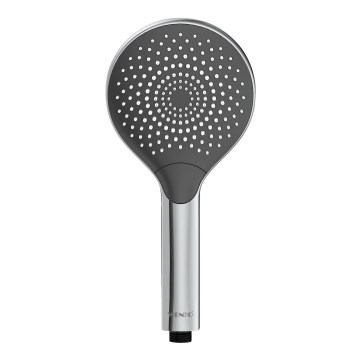 WENKO 24921100 - Κεφαλή ντους Σύστημα Εξοικονόμησης Νερού 12x12 cm γυαλιστερό χρώμιο/γκρι