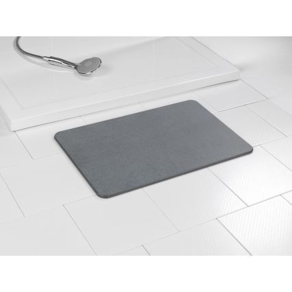 WENKO 24936100-Πατάκι μπάνιου SIMI 39x60 εκ. γκρι