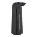 WENKO 25097100-Δοσομετρητής υγρού σαπουνιού LARINO 9x21,5 cm μαύρος