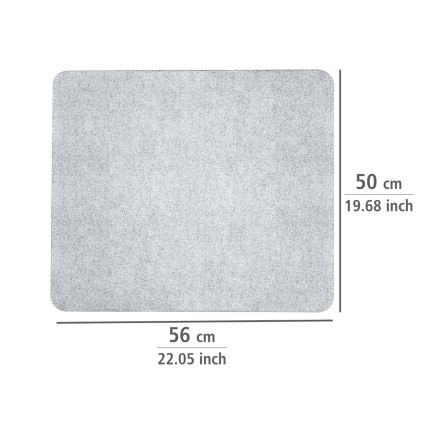 WENKO 2511910800 - Καπάκι 50x56 cm διάφανο/γκρίζο