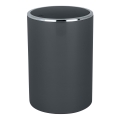 WENKO 25146100 - Κάδος INCA 18,5x25,5 cm ανθρακί/γυαλισμένο χρώμιο