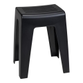 WENKO 25156100 - Σκαμπό KUMBA 38x47 εκ. μαύρο