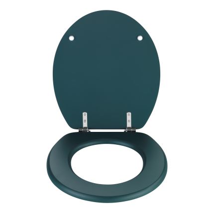 WENKO 25171100-WC κάθισμα τουαλέτας PRIMA 37x41 cm πράσινο/ασημί