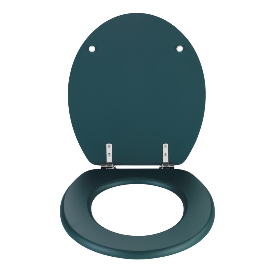 WENKO 25171100-WC κάθισμα τουαλέτας PRIMA 37x41 cm πράσινο/ασημί