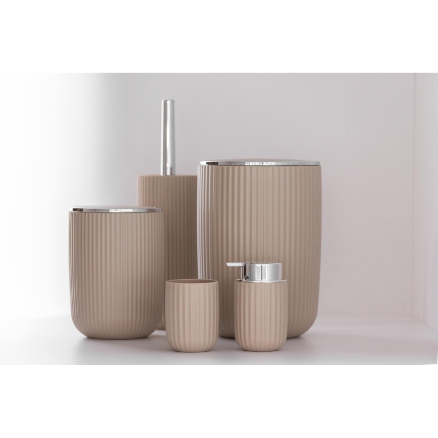 WENKO 25185100 - Βούρτσα WC AGROPOLI 10x36,5 cm μπεζ