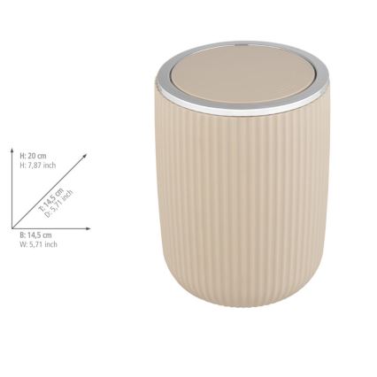 WENKO 25186100 - Καλάθι AGROPOLI 14,5x20 cm μπεζ