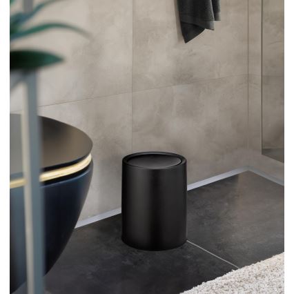 WENKO 25208100 - Καλάθι ATRI 21x25,5 εκ. μαύρο