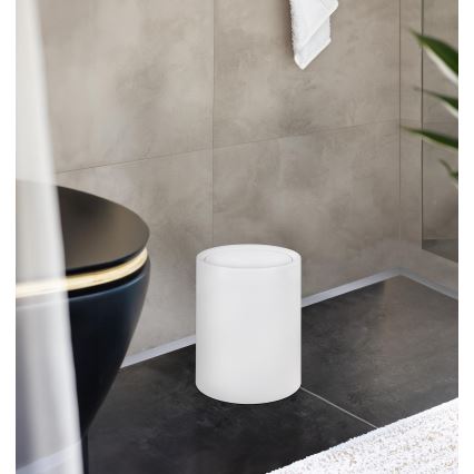 WENKO 25209100 - Καλάθι ATRI 21x25,5 cm λευκό