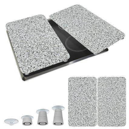 WENKO 2521120500 - Κάλυμμα επιφάνειας ABDECKPLATTE - NEUTRAL 30x52 cm γρανίτης/πολύχρωμο