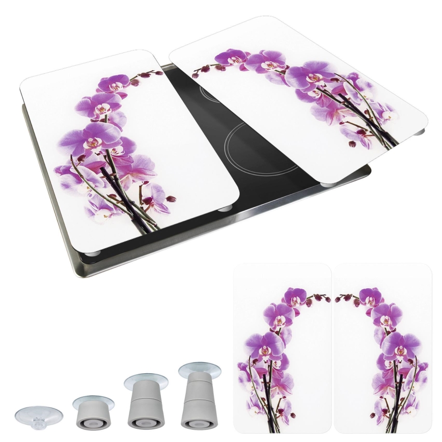 WENKO 2521433500 - Κάλυμμα επιφάνειας ABDECKPLATTE - ΛΟΥΛΟΥΔΙ/ΦΥΤΟ 30x52 cm πολύχρωμο