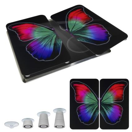 WENKO 2521474500 - Επιφάνεια κάλυψης ABDECKPLATTE - GRAFIK 30x52 cm πολύχρωμη