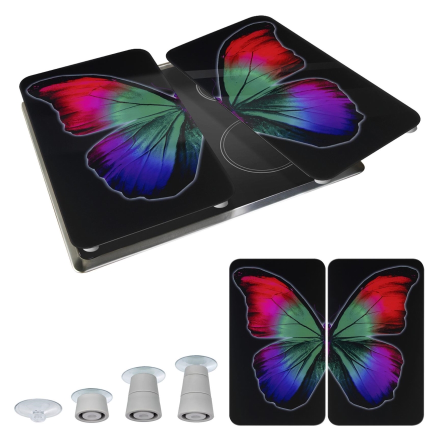 WENKO 2521474500 - Επιφάνεια κάλυψης ABDECKPLATTE - GRAFIK 30x52 cm πολύχρωμη