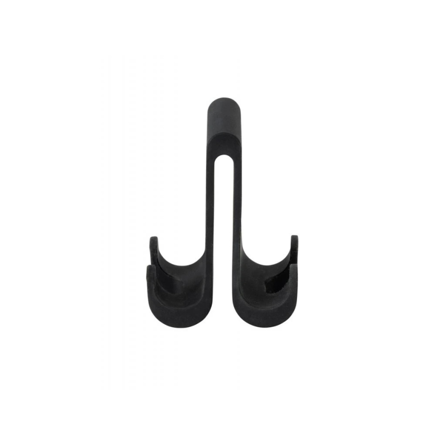 WENKO 25229100-Γάντζος VERNA DUO 5x9,5 εκ. μαύρος