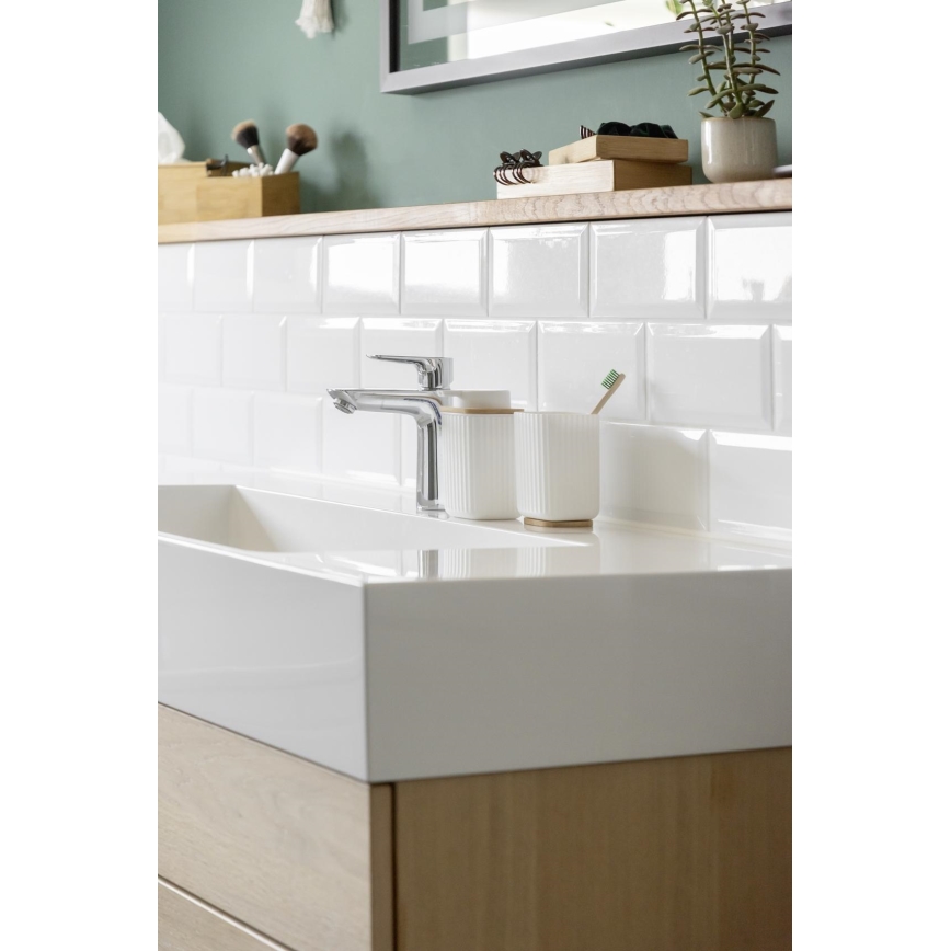 WENKO 25293100 - Ποτηράκι ROTELLO 8,5x11 cm λευκό/καφέ