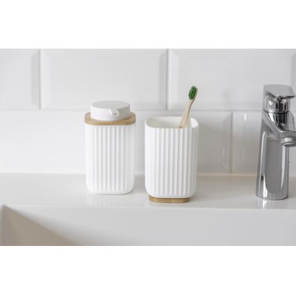 WENKO 25293100 - Ποτηράκι ROTELLO 8,5x11 cm λευκό/καφέ