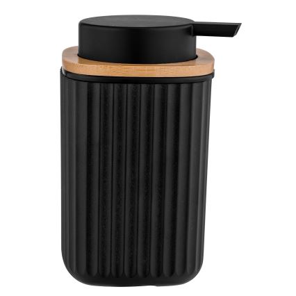 WENKO 25298100 - Δοσομετρητής σαπουνιού ROTELLO 8,9x12,7 cm μαύρο/καφέ