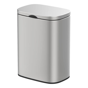 WENKO 25336100 - Καλάθι SARE 21,5x29,5 εκ. ασημί