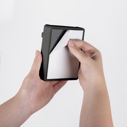 WENKO 25336100 - Καλάθι SARE 21,5x29,5 εκ. ασημί