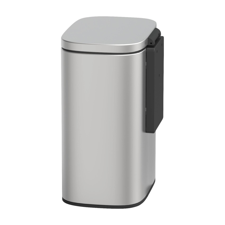 WENKO 25336100 - Καλάθι SARE 21,5x29,5 εκ. ασημί