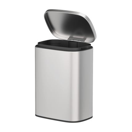 WENKO 25336100 - Καλάθι SARE 21,5x29,5 εκ. ασημί