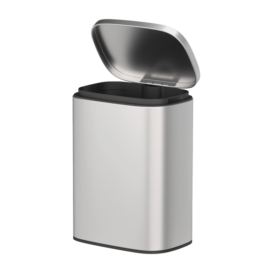 WENKO 25336100 - Καλάθι SARE 21,5x29,5 εκ. ασημί