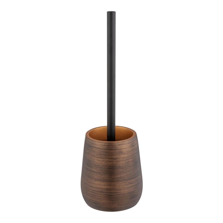 WENKO 25354100 - Βούρτσα WC PALENA 12,5x37 cm σε μπρονζέ