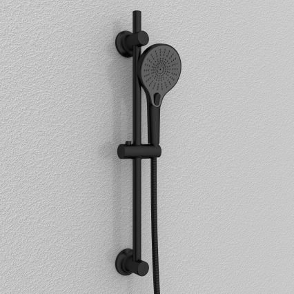 WENKO 25463100 - Ράβδος ντους LIBERTÀ 70 cm μαύρη