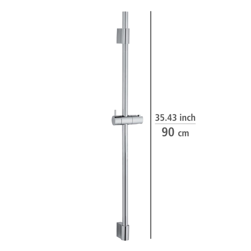 WENKO 25468100 - Ράβδος ντους CLASSIC 90 cm γυαλιστερό χρώμιο