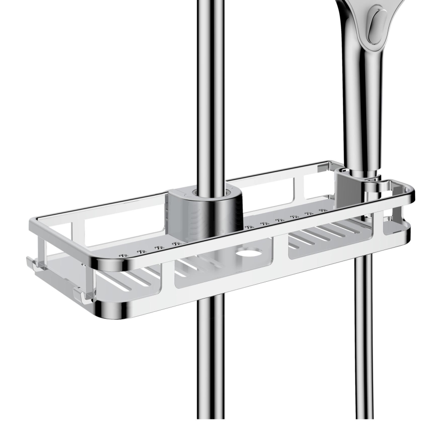 WENKO 25490100 - Ράφι LIBERTÀ 28,5x11,5 cm γυαλιστερό χρώμιο