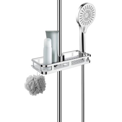 WENKO 25490100 - Ράφι LIBERTÀ 28,5x11,5 cm γυαλιστερό χρώμιο