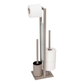 WENKO 25553100 - Βούρτσα WC RIVALTA 18x70 εκ. μπεζ/μαύρο