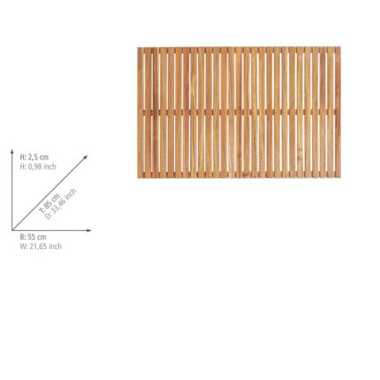 WENKO 25578100 - Χαλάκι ACACIA 55x85 cm καφέ