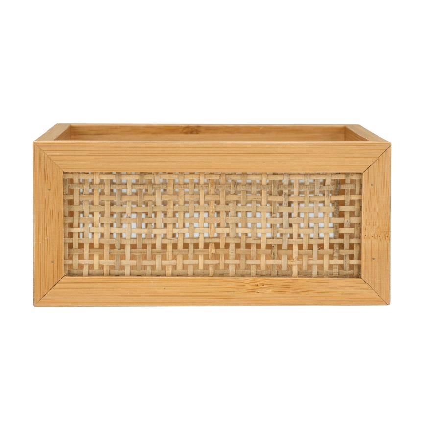 WENKO 25601100 - Δίσκος μπανιέρας ALLEGRE 15x7 cm, καφέ