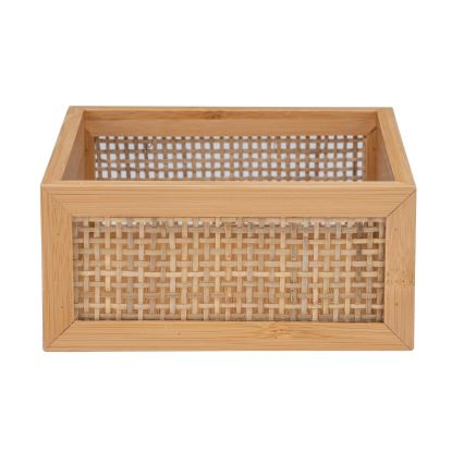 WENKO 25601100 - Δίσκος μπανιέρας ALLEGRE 15x7 cm, καφέ