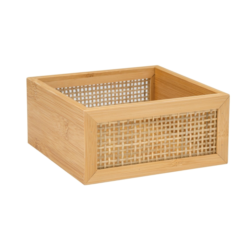 WENKO 25601100 - Δίσκος μπανιέρας ALLEGRE 15x7 cm, καφέ