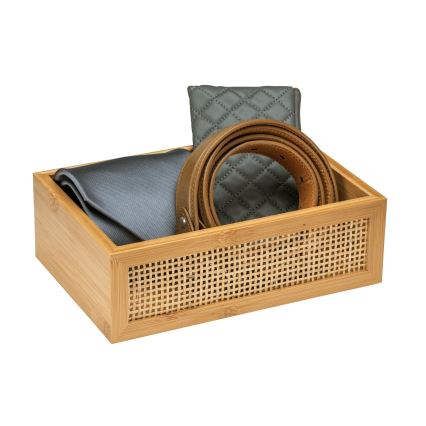 WENKO 25602100 - Δίσκος μπανιέρας ALLEGRE 22x15 εκ., καφέ