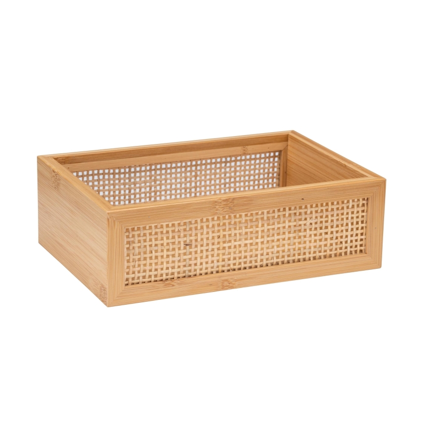 WENKO 25602100 - Δίσκος μπανιέρας ALLEGRE 22x15 εκ., καφέ