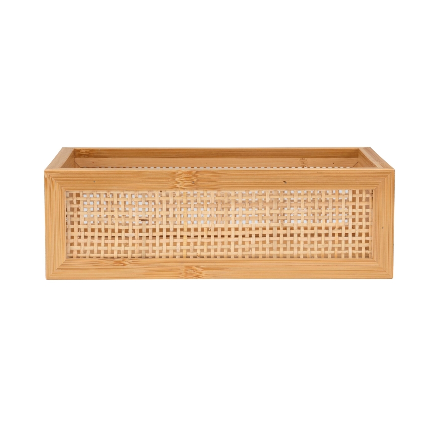 WENKO 25602100 - Δίσκος μπανιέρας ALLEGRE 22x15 εκ., καφέ