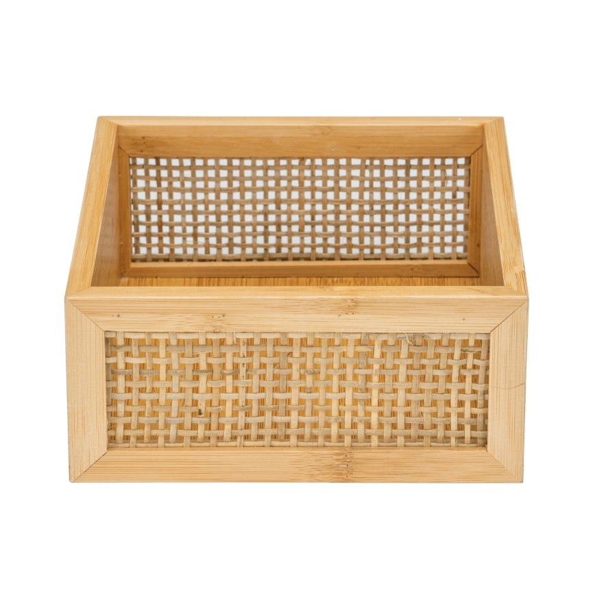 WENKO 25602100 - Δίσκος μπανιέρας ALLEGRE 22x15 εκ., καφέ