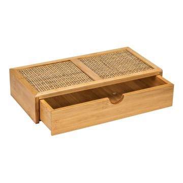 WENKO 25603100 – Οργανωτής ALLEGRE 28x14 cm καφέ