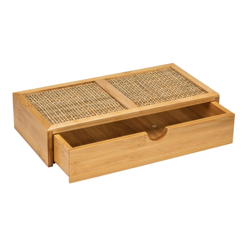WENKO 25603100 – Οργανωτής ALLEGRE 28x14 cm καφέ