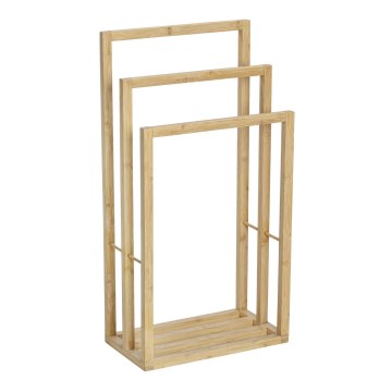 WENKO 25629100 - Βάση για πετσέτες BAMBUSA 42,5x82 cm καφέ